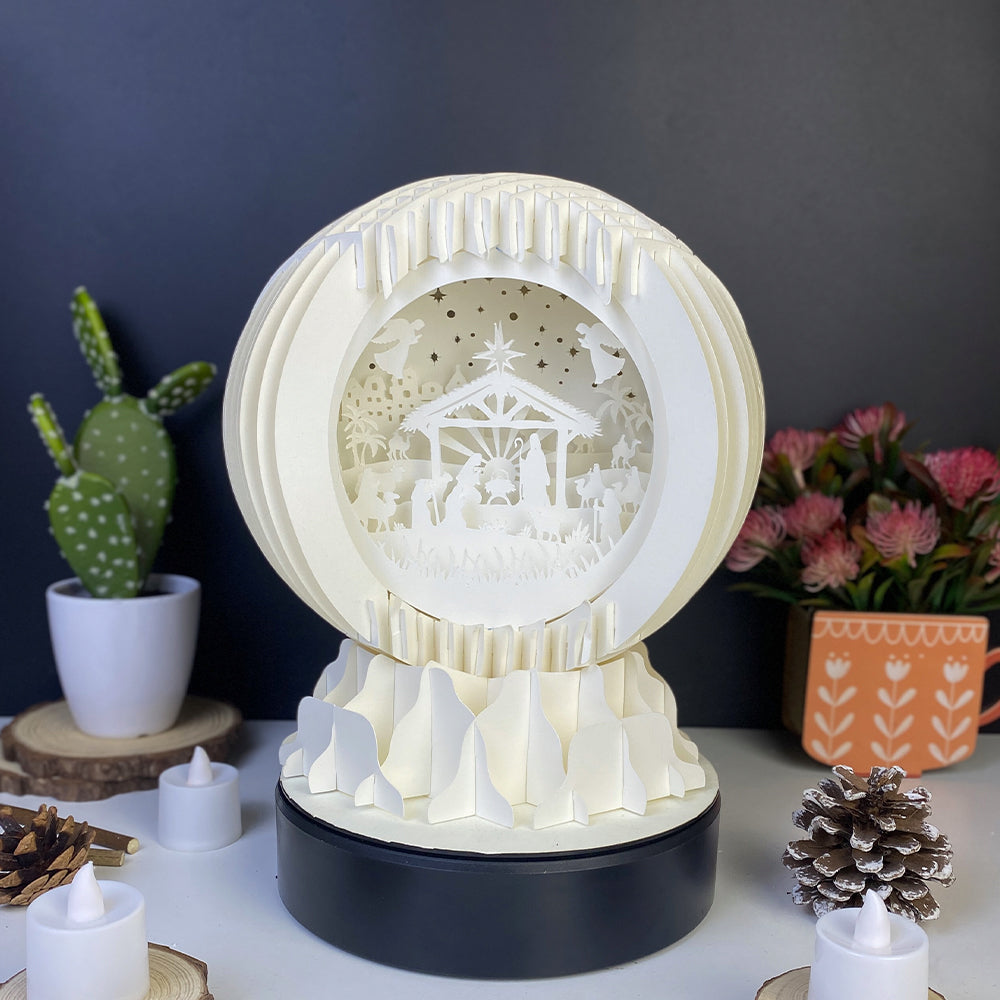 Nativity – 3D Pop-Up Card SVG File for Cricut & Silhouette