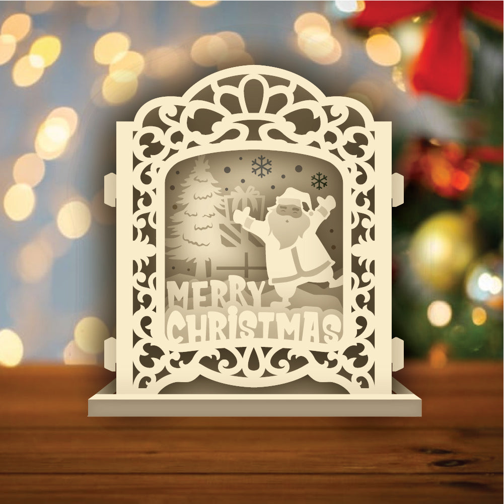 Christmas 8 – 3D Pop-Up Card SVG File for Cricut & Silhouette