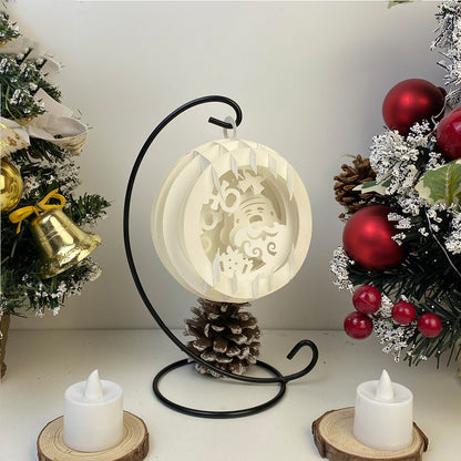 Santa Claus – 3D Pop-Up Card SVG File for Cricut & Silhouette