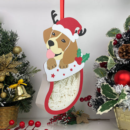 Christmas Snowman 2 – 3D Box SVG File for Cricut & Silhouette