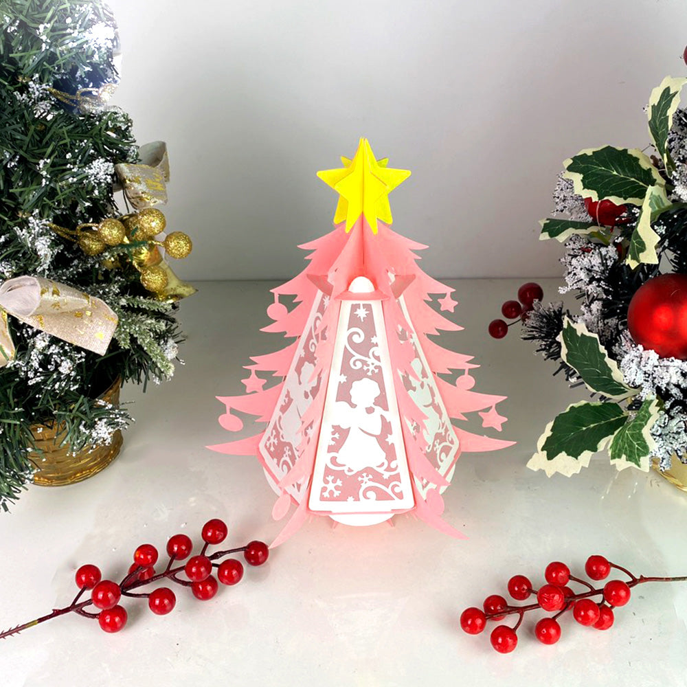 Angel – 3D Lantern SVG File for Cricut & Silhouette