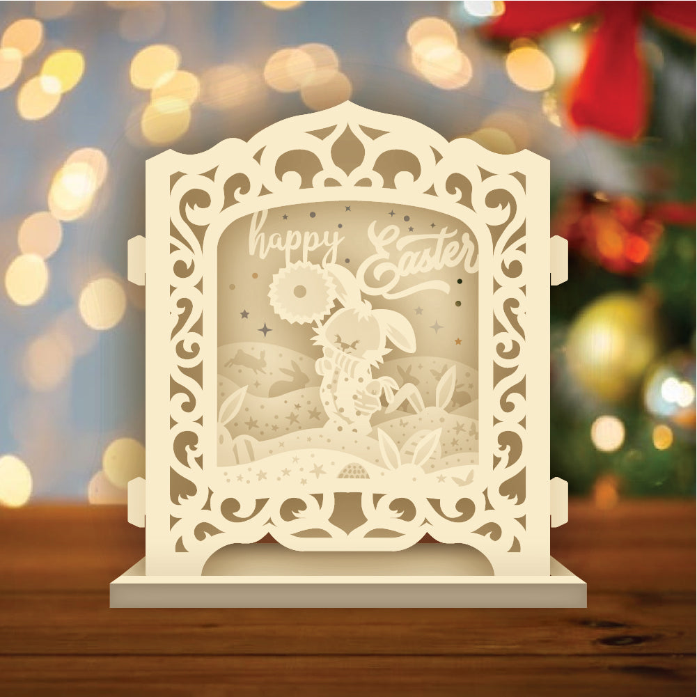 Easter 3 – 3D Pop-Up Card SVG File for Cricut & Silhouette