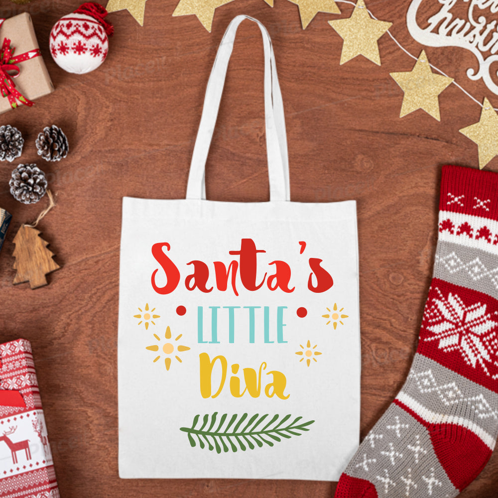 Santa's Little Diva - Cricut File - VEKTOR KRAFT