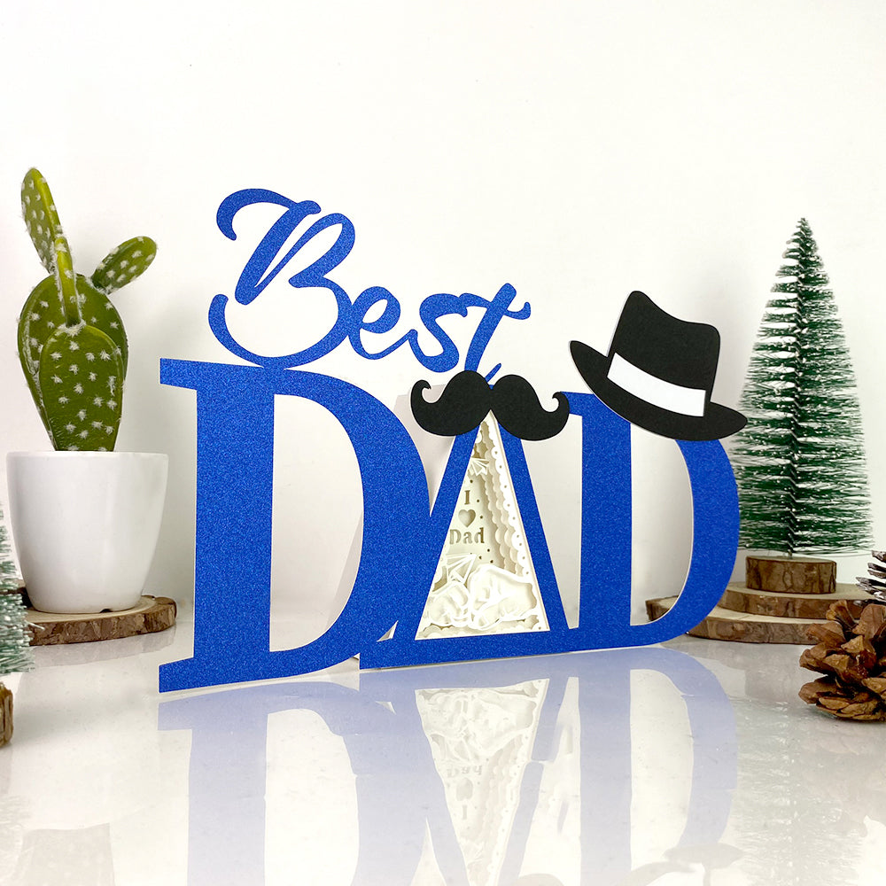 Love Dad – 3D Best Dad Box File - Cricut File - VEKTOR KRAFT