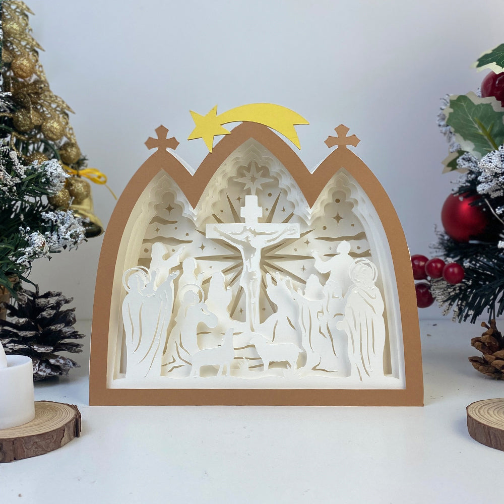 Jesus 2 – 3D Box SVG File for Cricut & Silhouette