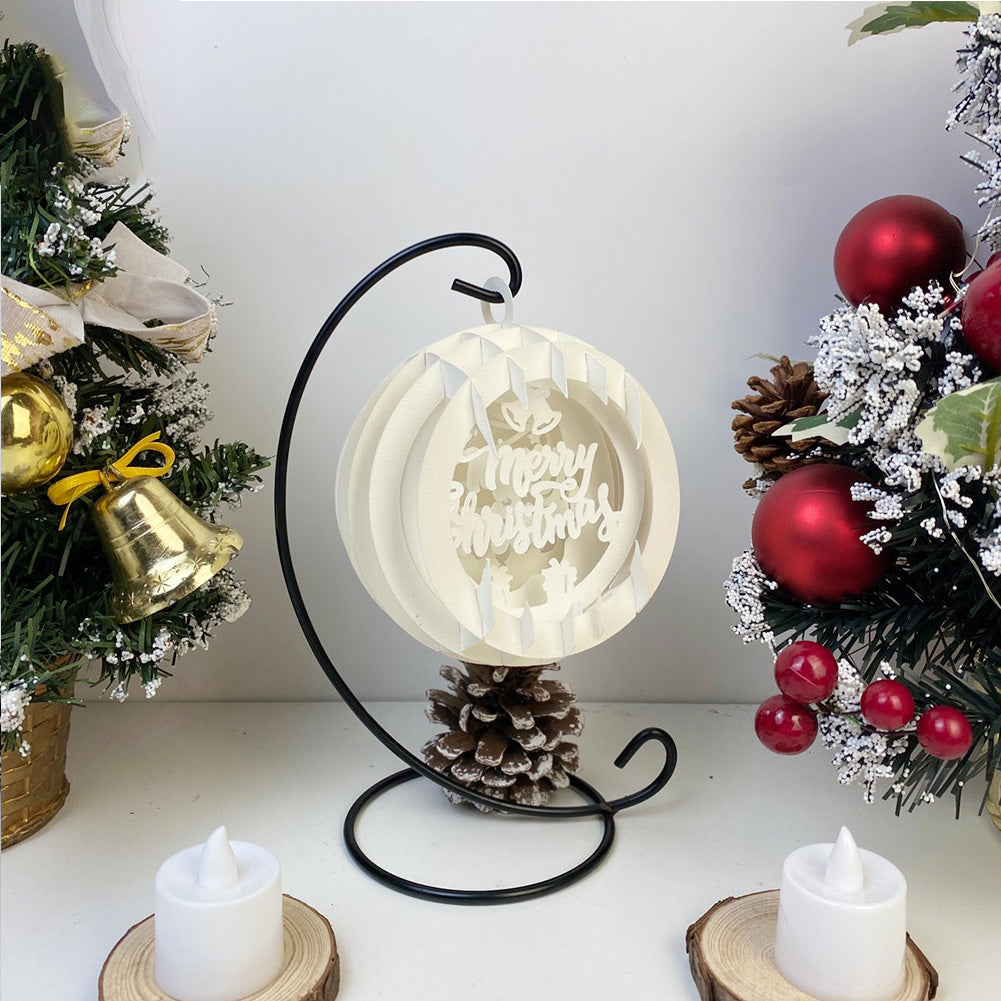 Merry Christmas – 3D Pop-Up Card SVG File for Cricut & Silhouette