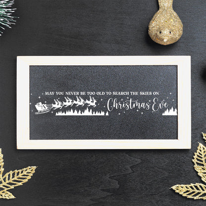 May you never be too old to search the skies on Christmas Eve - Christmas Cricut File - VEKTOR KRAFT