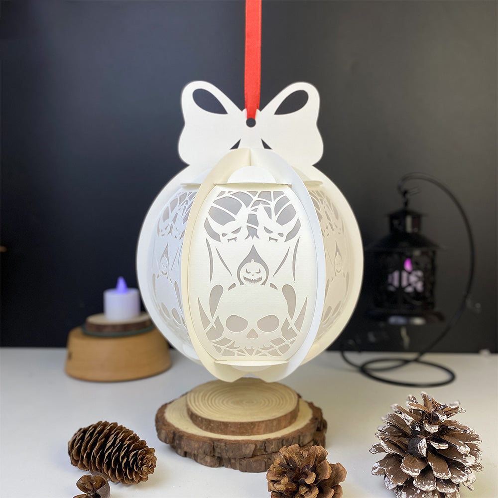 Halloween Bat – 3D Lantern SVG File for Cricut & Silhouette
