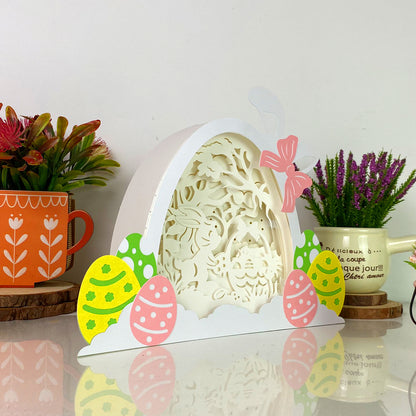 Bunny Easter 3 – 3D Eggs Box File - Cricut File - VEKTOR KRAFT