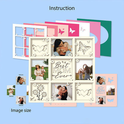 Best Mom Ever 4 – 3D Shadow Box SVG File for Cricut & Silhouette