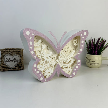 Butterfly 2 – 3D Box SVG File for Cricut & Silhouette