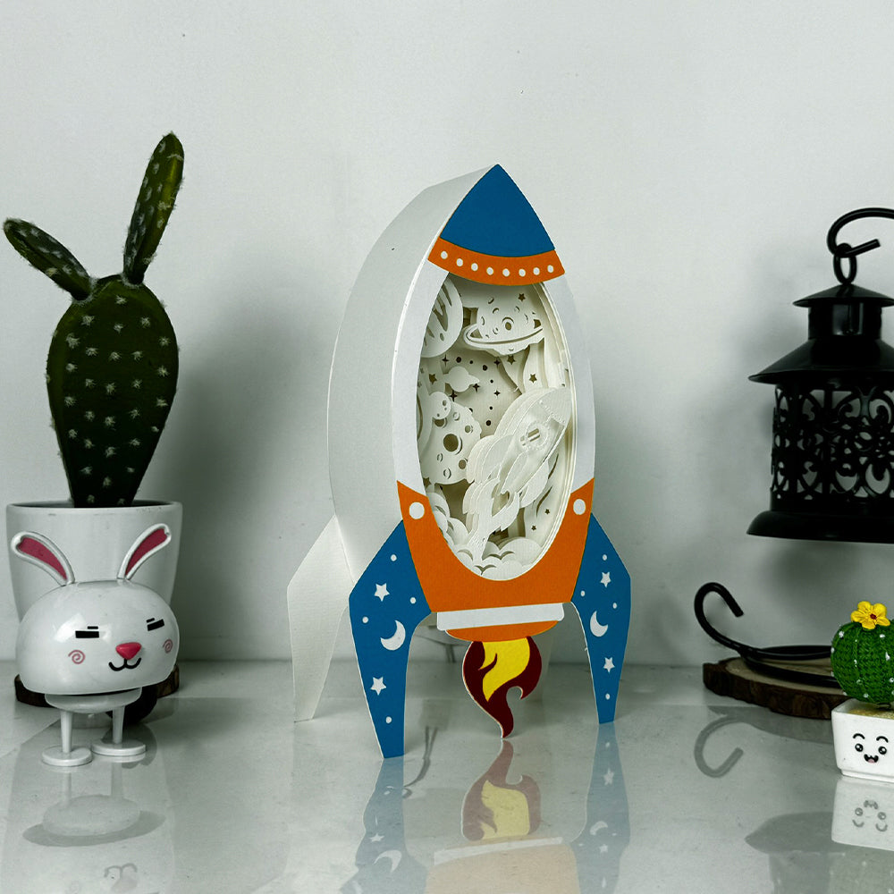 Rocket – 3D Rocket Box File - Cricut File - VEKTOR KRAFT