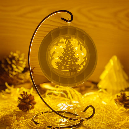 Xmas 4 – 3D Pop-Up Card SVG File for Cricut & Silhouette