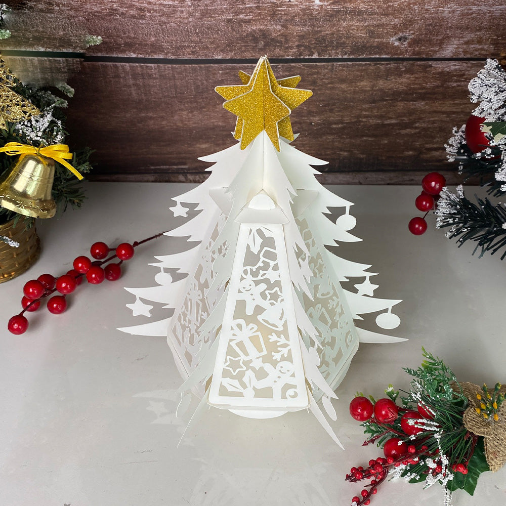Christmas 1 – 3D Lantern SVG File for Cricut & Silhouette