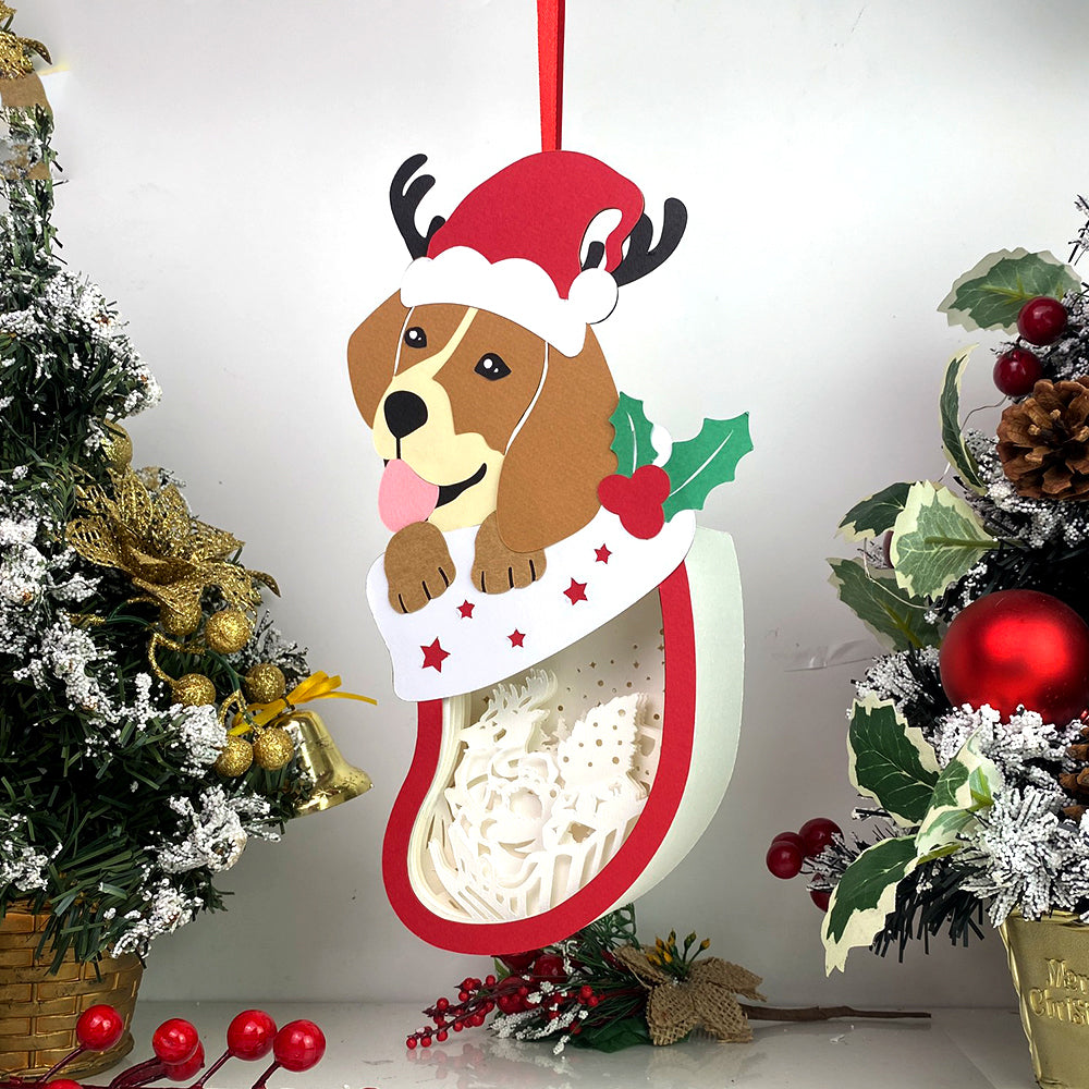 Christmas Santa – 3D Box SVG File for Cricut & Silhouette