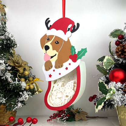 Christmas Santa – 3D Box SVG File for Cricut & Silhouette