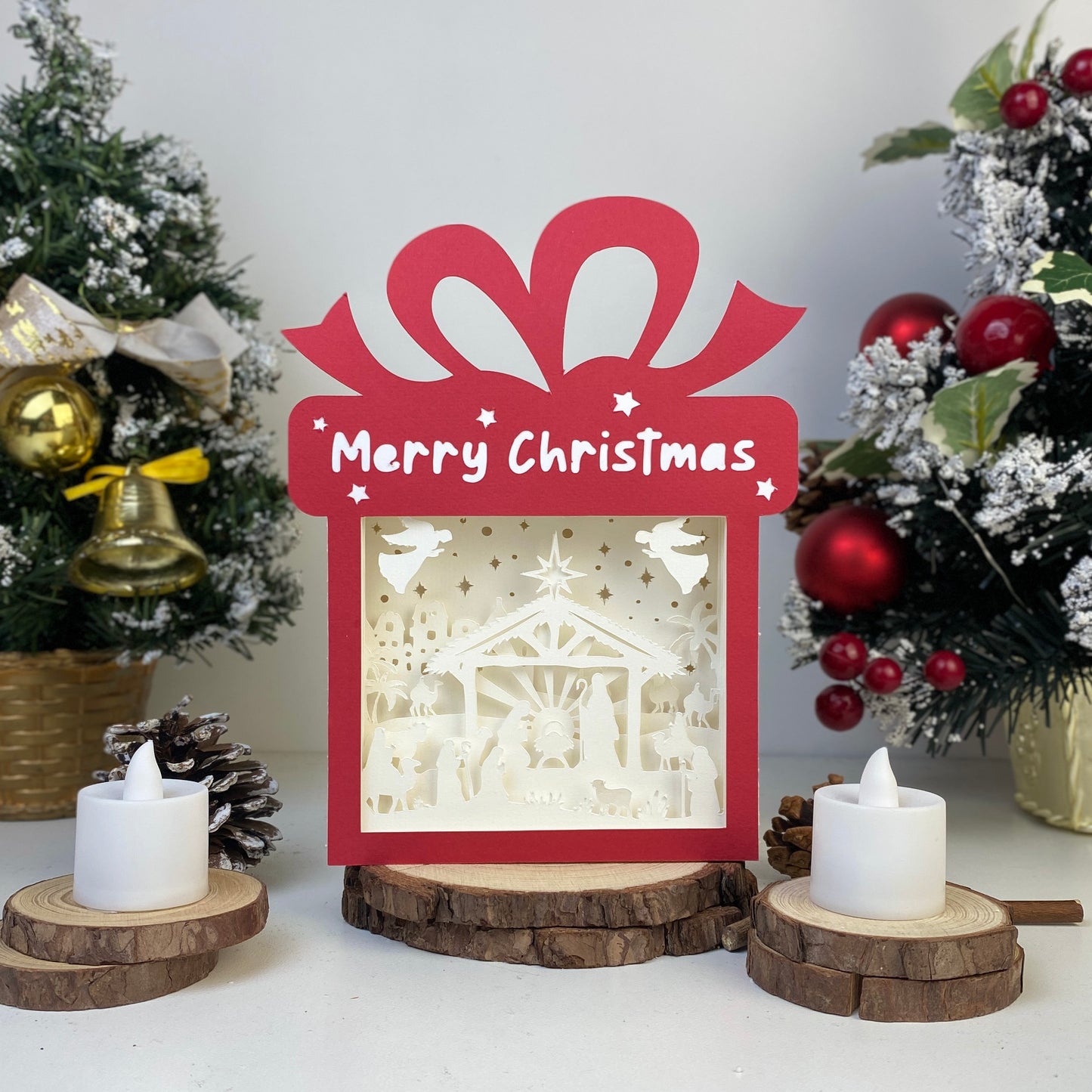 Nativity 2 – 3D Box SVG File for Cricut & Silhouette