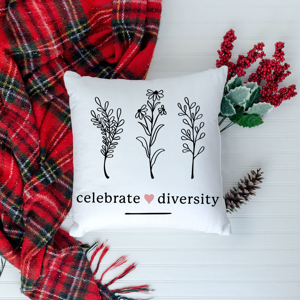 Celebrate Diversity Flowers – 3D Lightbox SVG File for Cricut & Silhouette