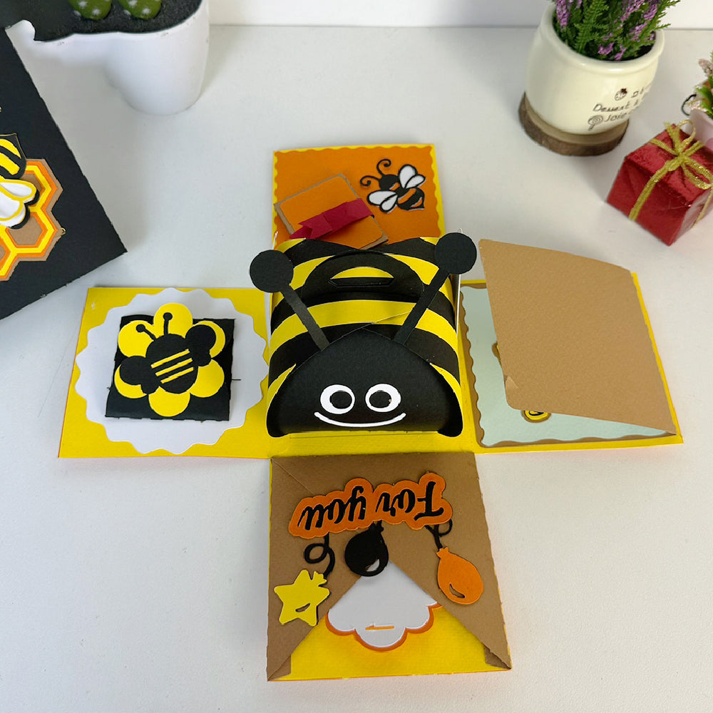 Happy Birthday 1 – 3D Box SVG File for Cricut & Silhouette
