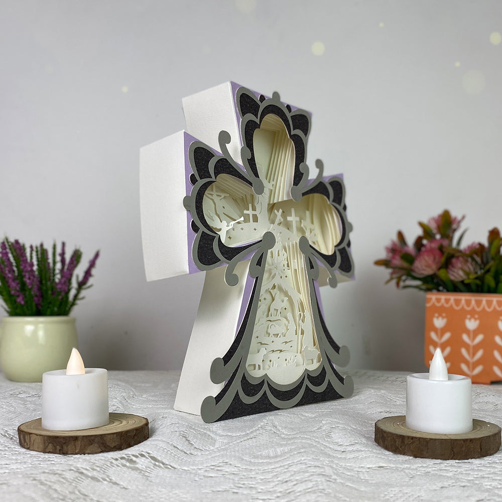 Nativity – 3D Box SVG File for Cricut & Silhouette