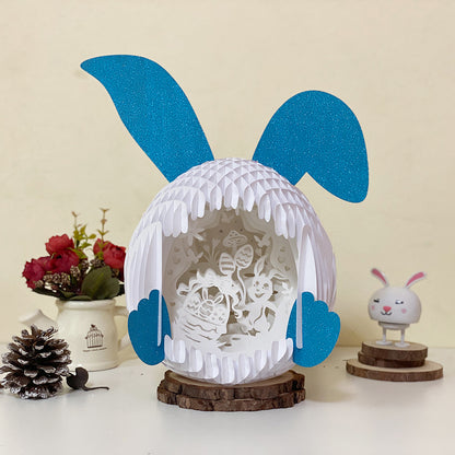 Easter 5 – 3D Pop-Up Card SVG File for Cricut & Silhouette
