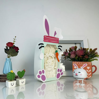 Easter 2 – 3D Bunny Mason Jar Box File - Cricut File - VEKTOR KRAFT