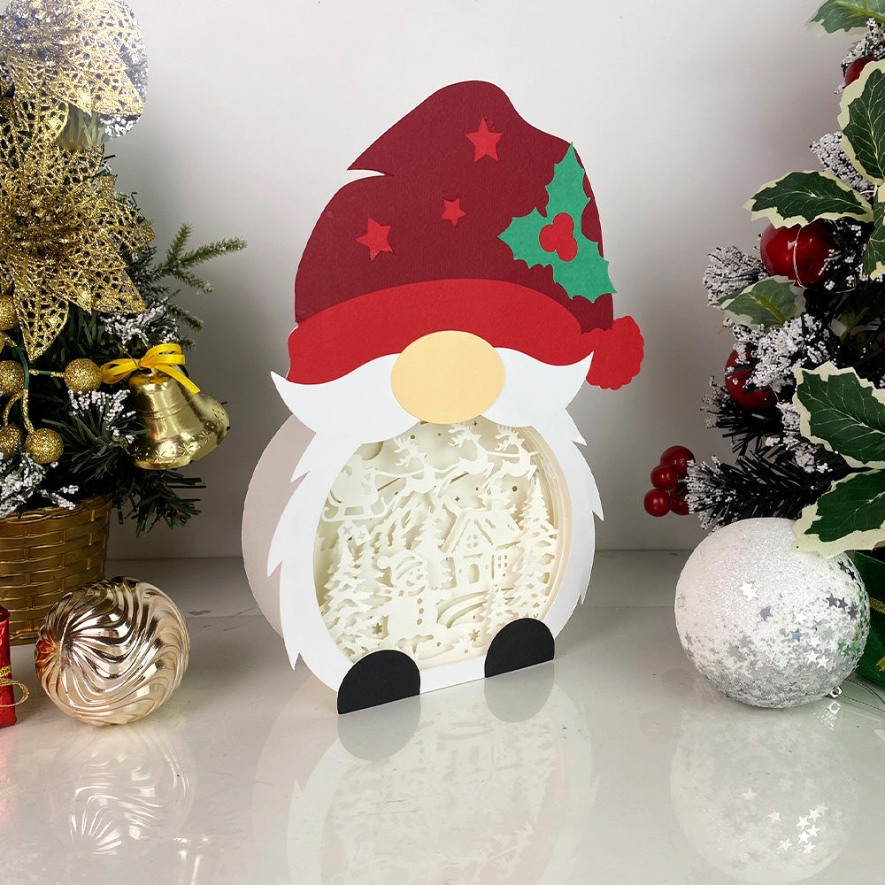 Christmas Snowman 4 – 3D Box SVG File for Cricut & Silhouette