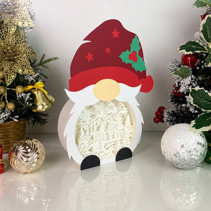 Christmas Snowman 4 – 3D Box SVG File for Cricut & Silhouette