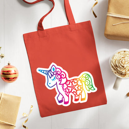Spectrum Unicorn Stickers - Cricut File - VEKTOR KRAFT