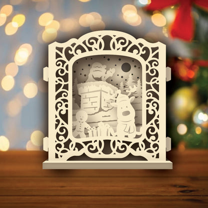 Christmas 6 – 3D Pop-Up Card SVG File for Cricut & Silhouette