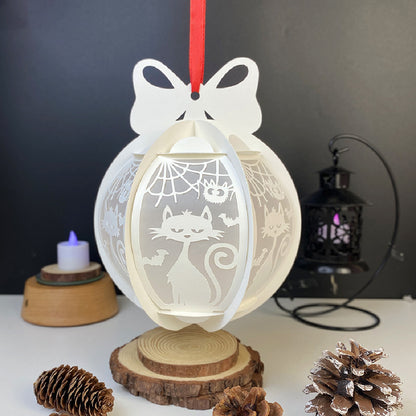Cat – 3D Lantern SVG File for Cricut & Silhouette