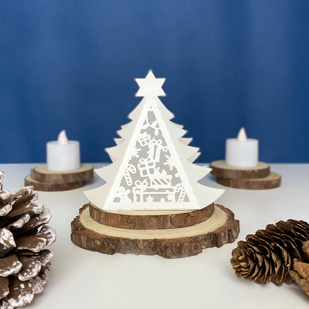 Xmas 4 – 3D Lantern SVG File for Cricut & Silhouette