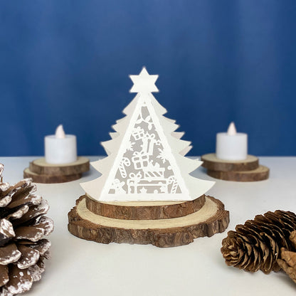 Xmas 4 – 3D Lantern SVG File for Cricut & Silhouette