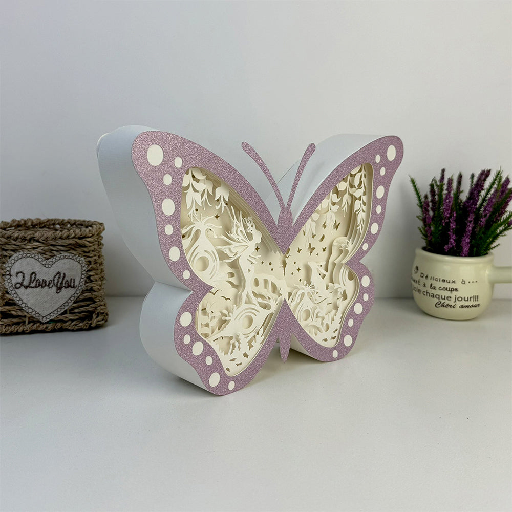 Fairy – 3D Box SVG File for Cricut & Silhouette