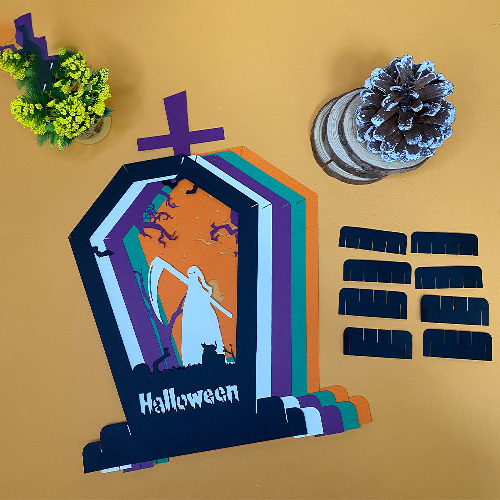 Halloween 1 – 3D Pop-Up Card SVG File for Cricut & Silhouette