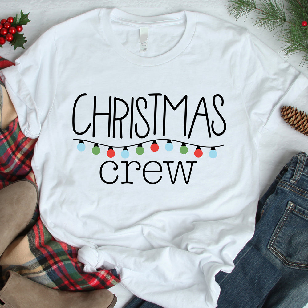 Christmas Crew – 3D Lightbox SVG File for Cricut & Silhouette