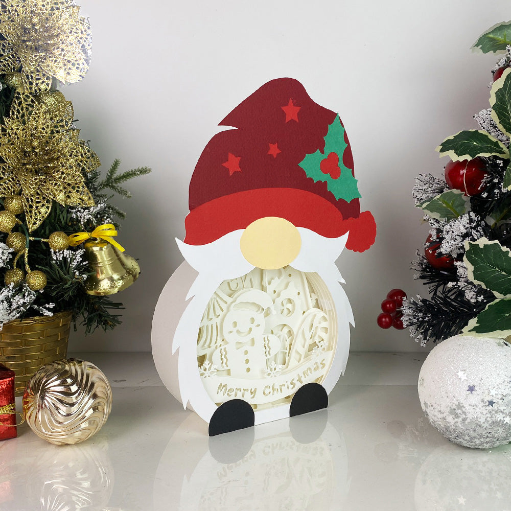 Gingerbread Christmas – 3D Box SVG File for Cricut & Silhouette