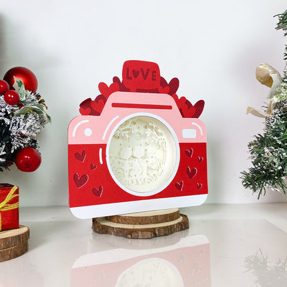 Couple Love – 3D Camera Box - Cricut File - VEKTOR KRAFT