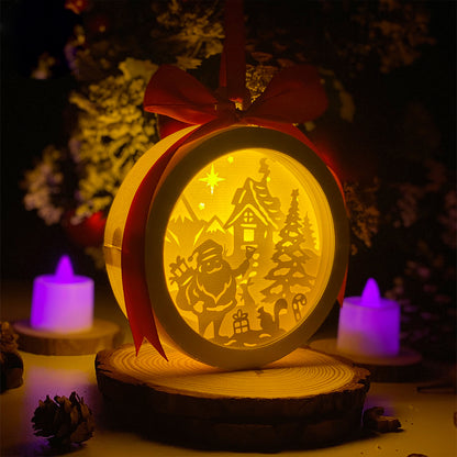Xmas 2 – 3D Lantern SVG File for Cricut & Silhouette