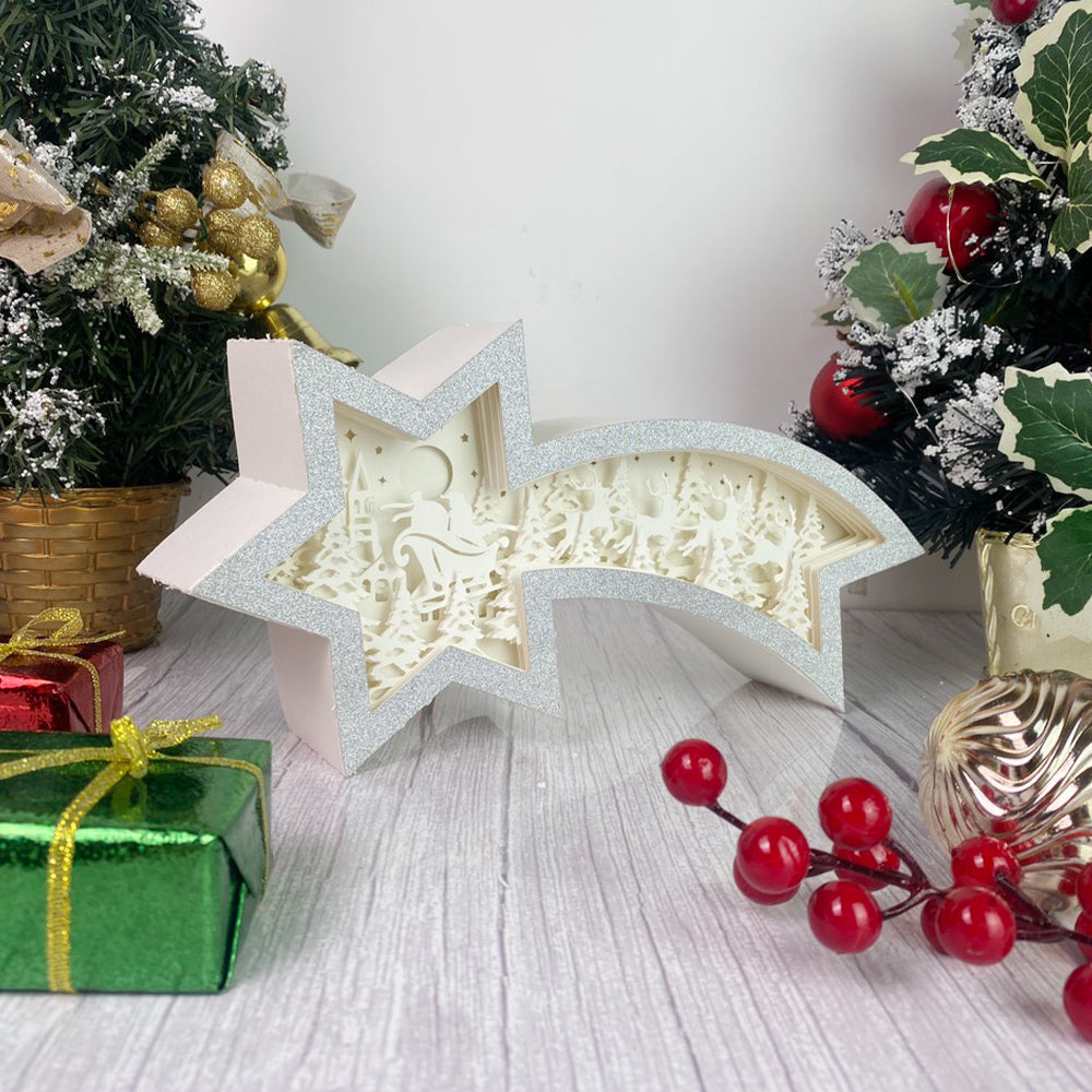Santa – 3D Box SVG File for Cricut & Silhouette