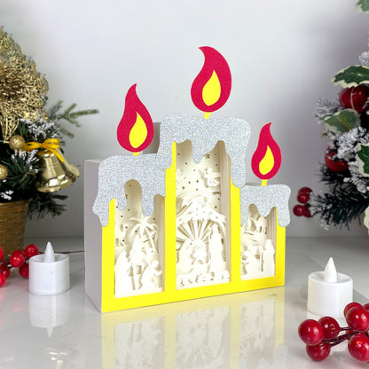 Nativity – 3D Box SVG File for Cricut & Silhouette