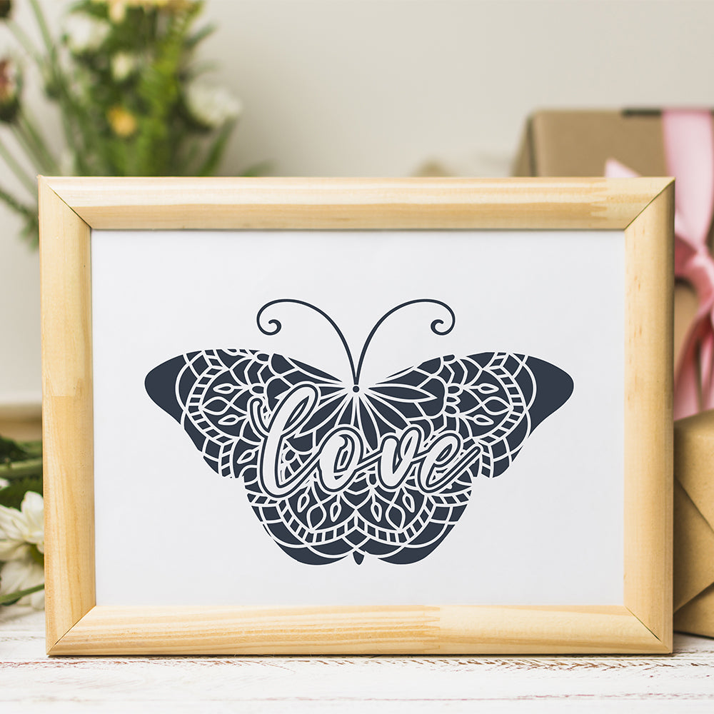 Butterfly 3 – 3D Lightbox SVG File for Cricut & Silhouette