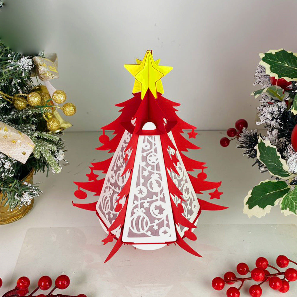Christmas Balls – 3D Lantern SVG File for Cricut & Silhouette
