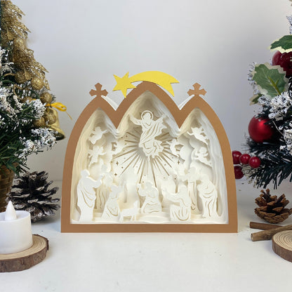 Jesus 1 – 3D Box SVG File for Cricut & Silhouette