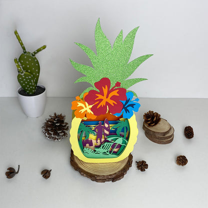 Vacation – 3D Box SVG File for Cricut & Silhouette
