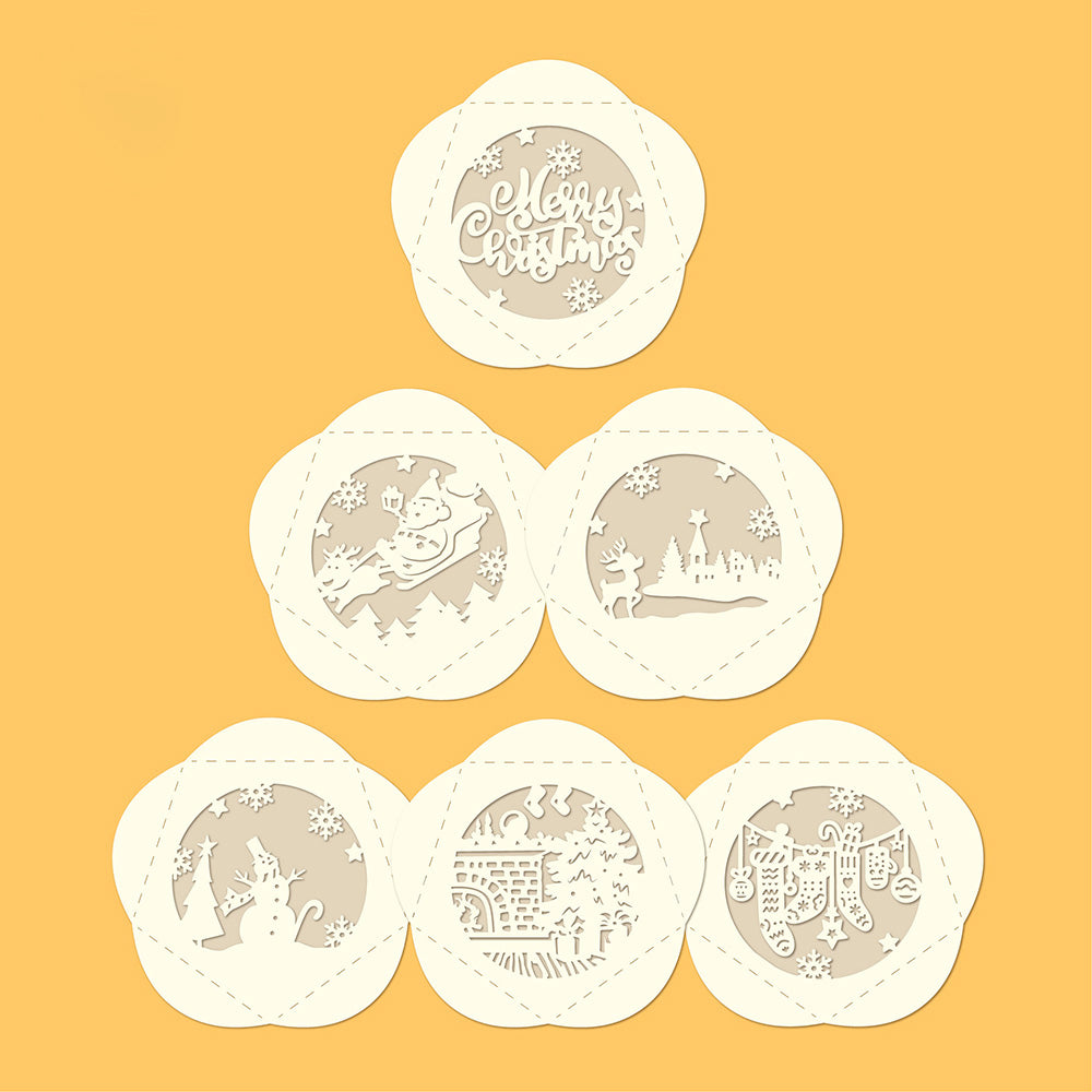 Xmas 3 – 3D Lantern SVG File for Cricut & Silhouette