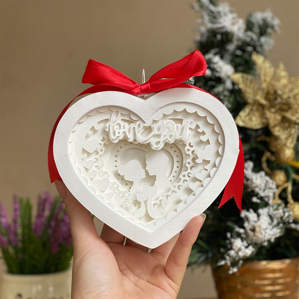 Love 3 – 3D Lantern SVG File for Cricut & Silhouette