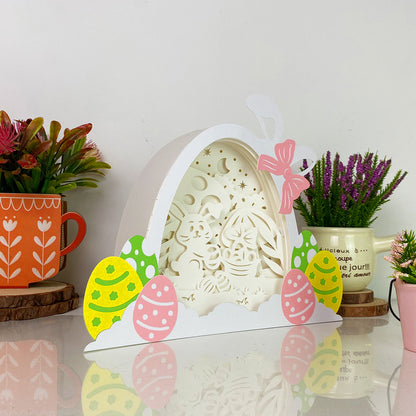 Bunny Easter – 3D Eggs Box File - Cricut File - VEKTOR KRAFT