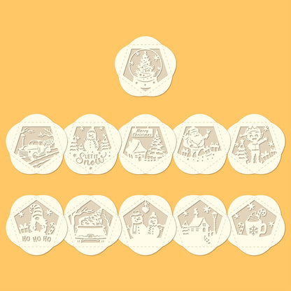 Xmas 2 – 3D Lantern SVG File for Cricut & Silhouette