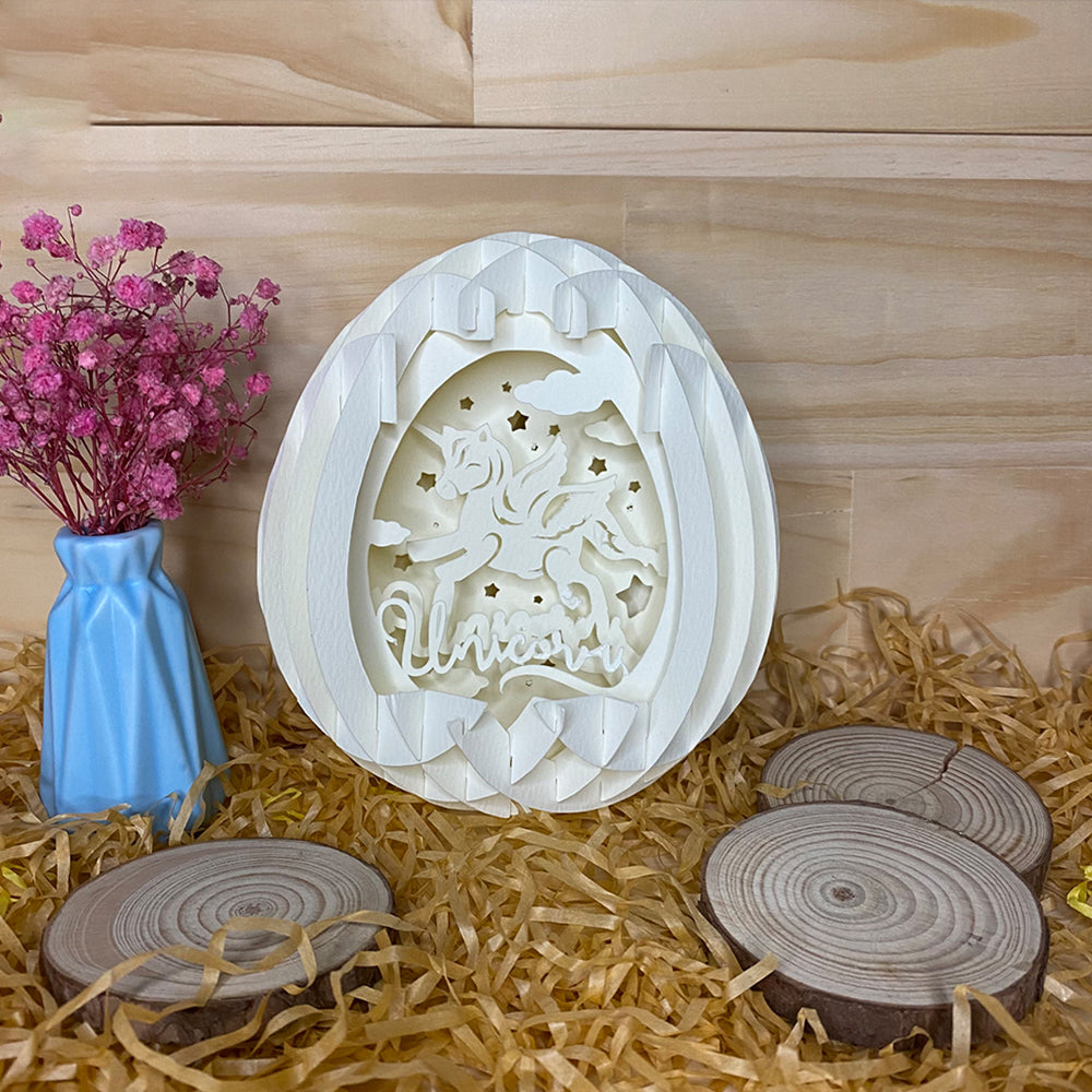 Unicorn – 3D Pop-Up Card SVG File for Cricut & Silhouette